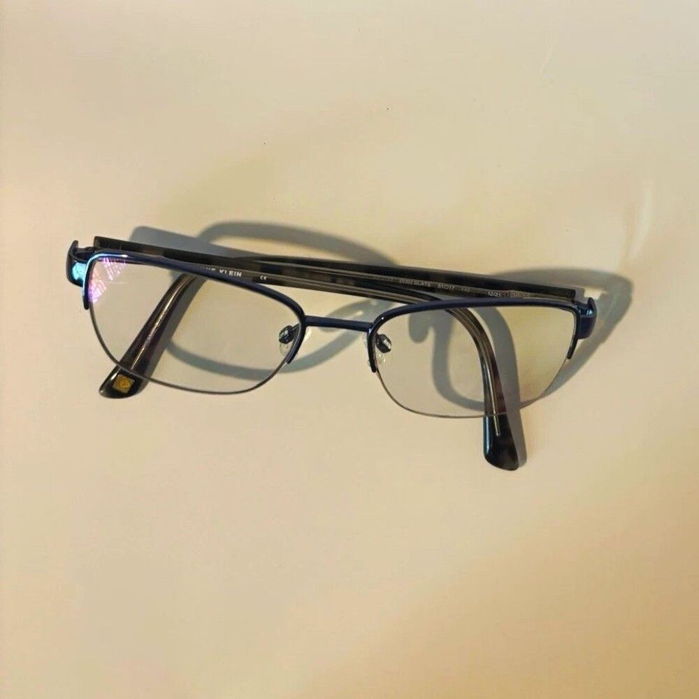 Anne Klein AK5093 030 Slate Gray Tortoise Square Full Rim Eyeglass Frames 51